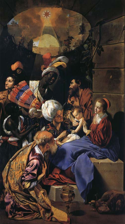 Maino, Juan Bautista del Adoration of the Magi